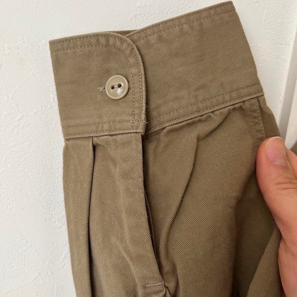 Kapital Khaki Denim Shirt Vintage Work Wear Hippie Smile Face - Picture 8 of 8